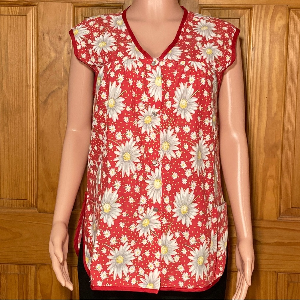 NWOT Vintage Moon Dance Sleeveless Snap Front Top Size 1X